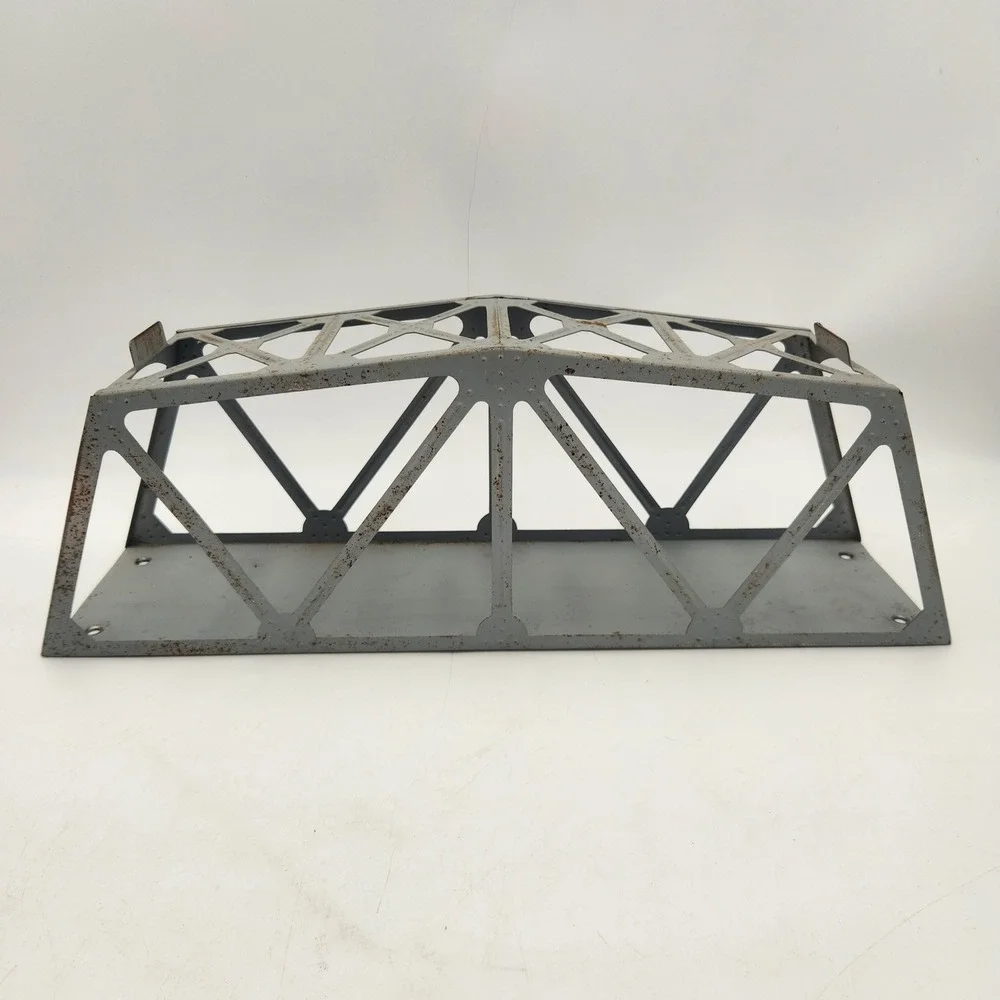 Vintage Wabash Metal Truss Bridge Grey O S Gauge Model Train Layout 18 Inch